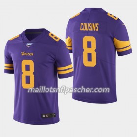 Maillot Minnesota Vikings Kirk Cousins 8 Nike Violet 100th - Homme